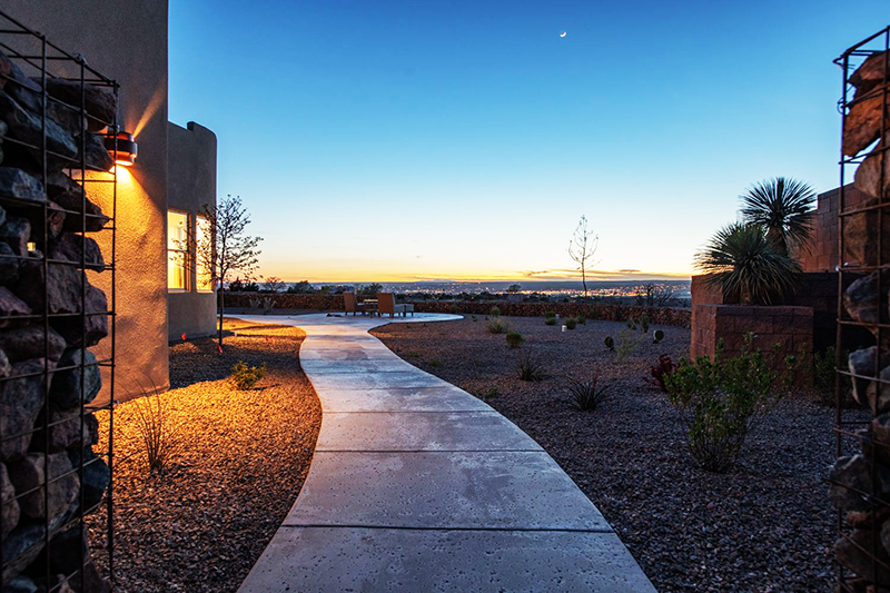 City Views - Night time in the high desert