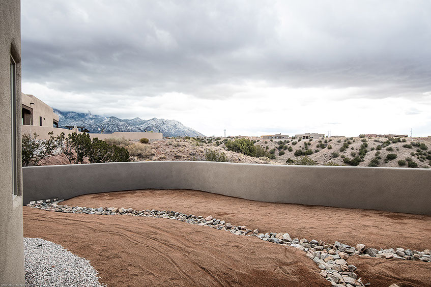 The Wheel House Santa Fe Style Custom Home