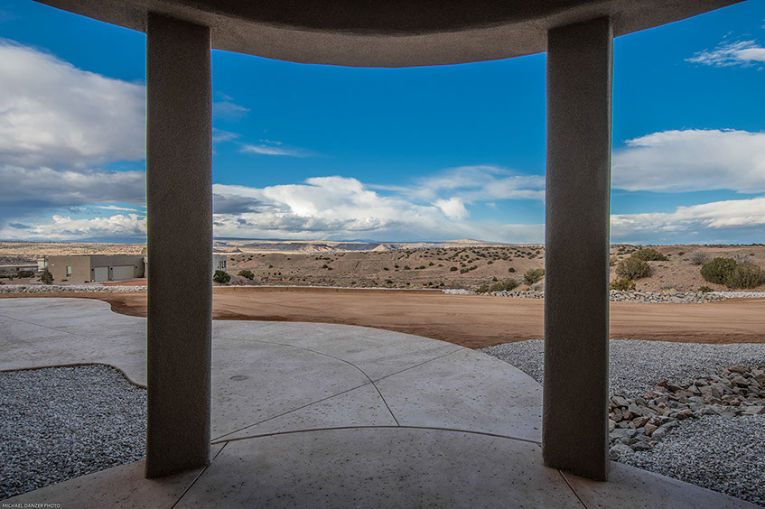 The Wheel House Santa Fe Style Custom Home