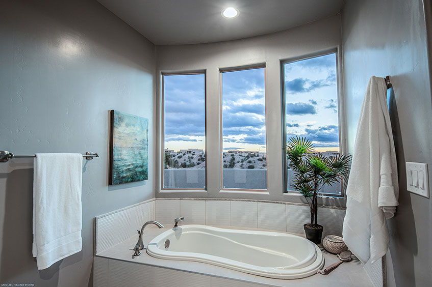 The Wheel House Santa Fe Style Custom Home