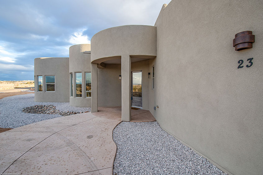 The Wheel House Santa Fe Style Custom Home