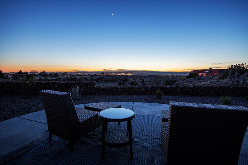City Views - Star filled nights over New Mexico High Desert Living
