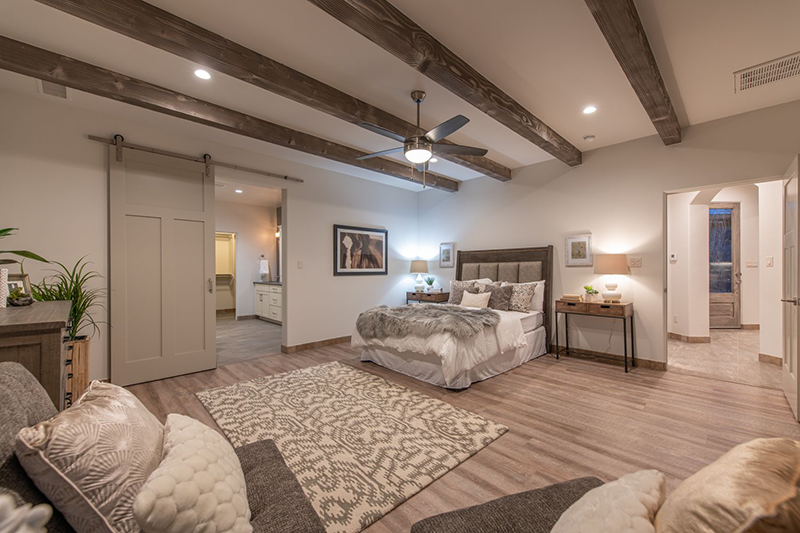 Master Bedroom Expanse with perfect placement for designing